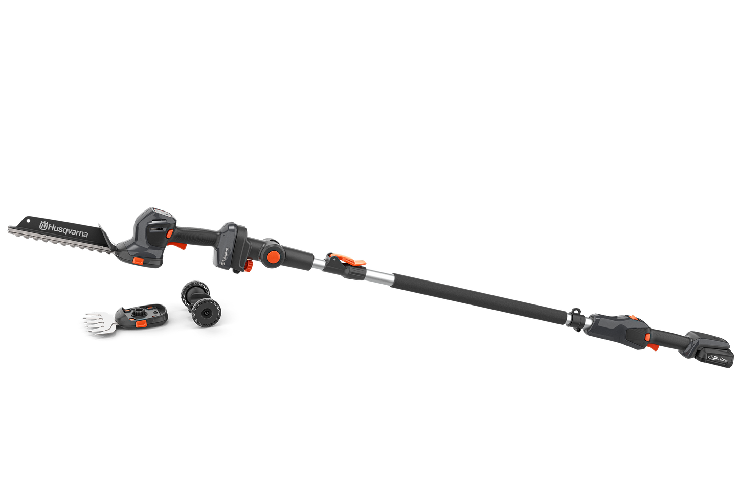 Aspire™ Shrub Shear 18V + Pole with battery and charger