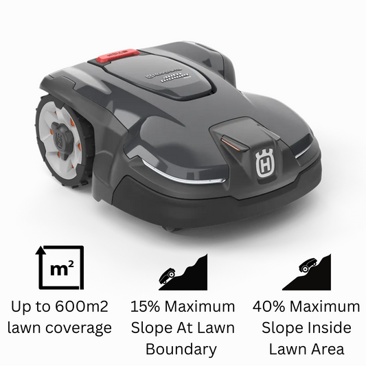 Automower® 405X with small DIY installation kit