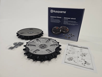 Husqvarna Automower iQ Series Terrain Kit | Wheels & Brushes | 597705402